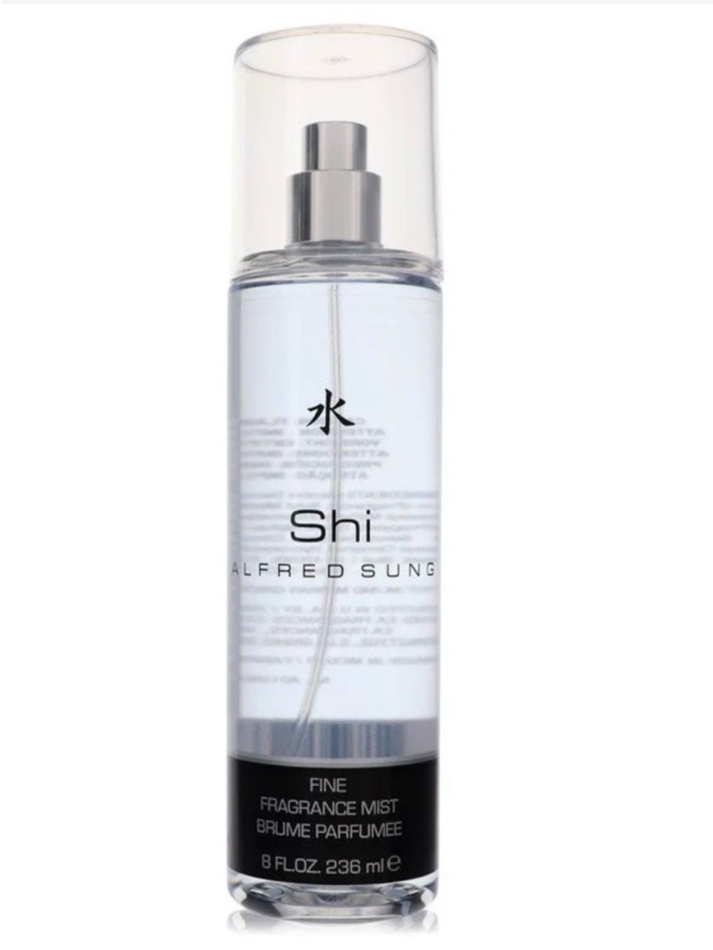ALFRED SUNG Shi  — Clear Bottle with Black Label